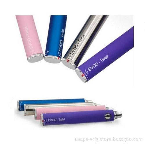 Adjustable Voltage Evod Twist Battery